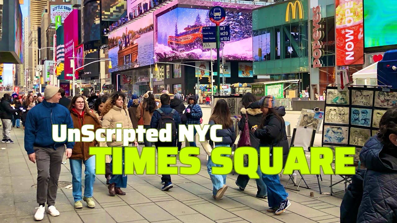 Times Square: Have You Seen This Side Before? | Narrated Walk Tour