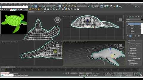 Turtle modeling in 3ds max|#shorts#3d
