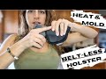 Moldable beltless holster  blackhawk tecgrip formlok demo