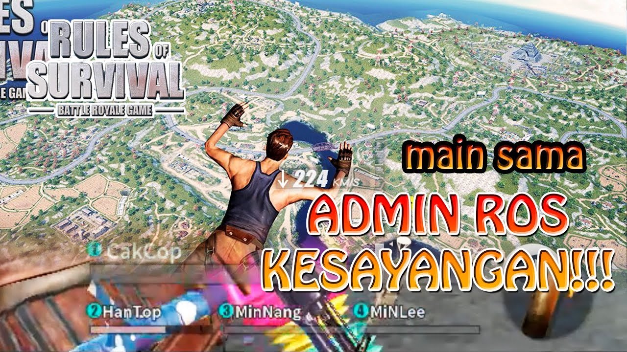 CARI CHICKEN PALING TRYHARD BARENG ADMIN ROS !!! - Rules of Survival  Indonesia - 