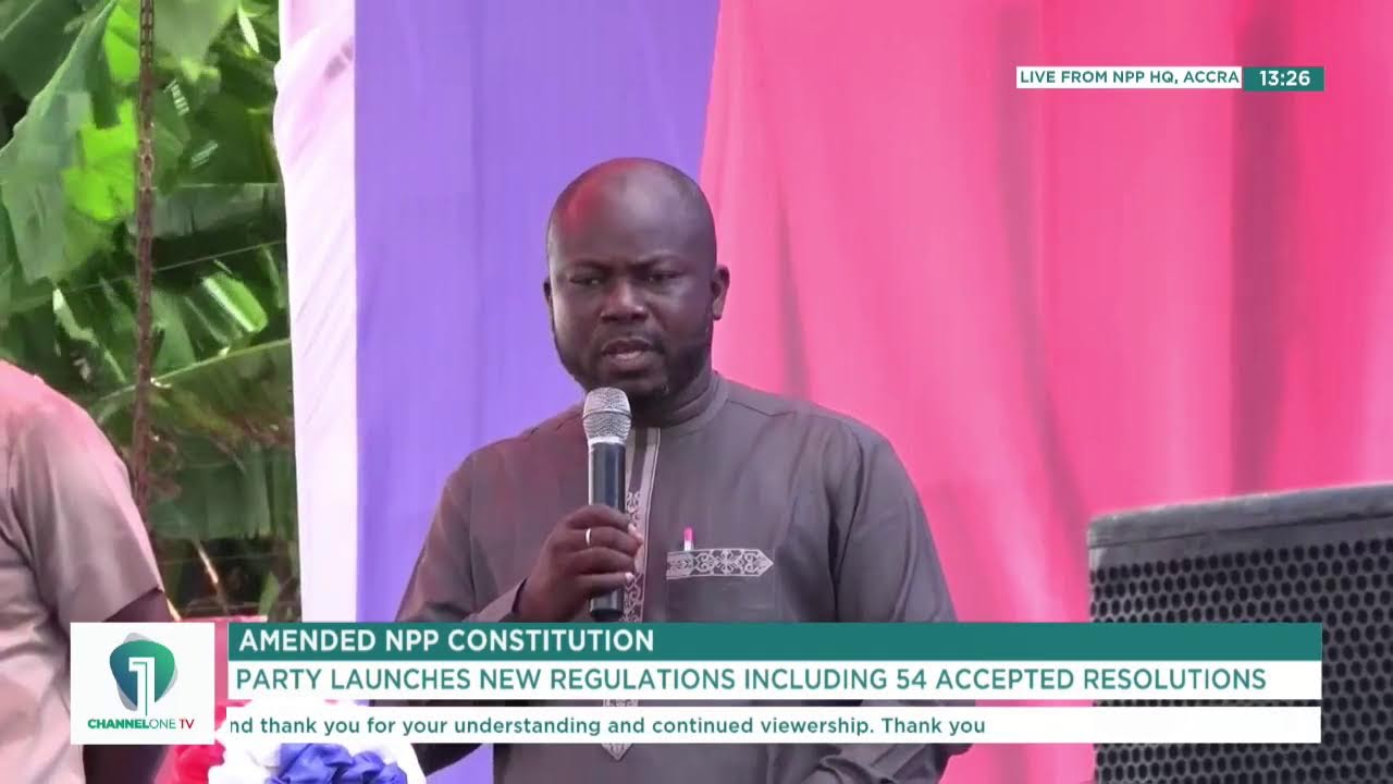 LIVE NOW: NPP Unveils Revised Constitution After National Delegates Conference