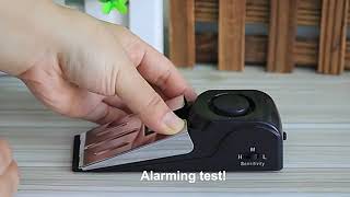 Information How To Setup Your Door Stop Alarm! News