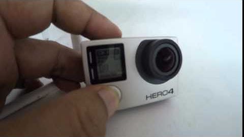 GoPro HERO4 BE Rec Button Problem