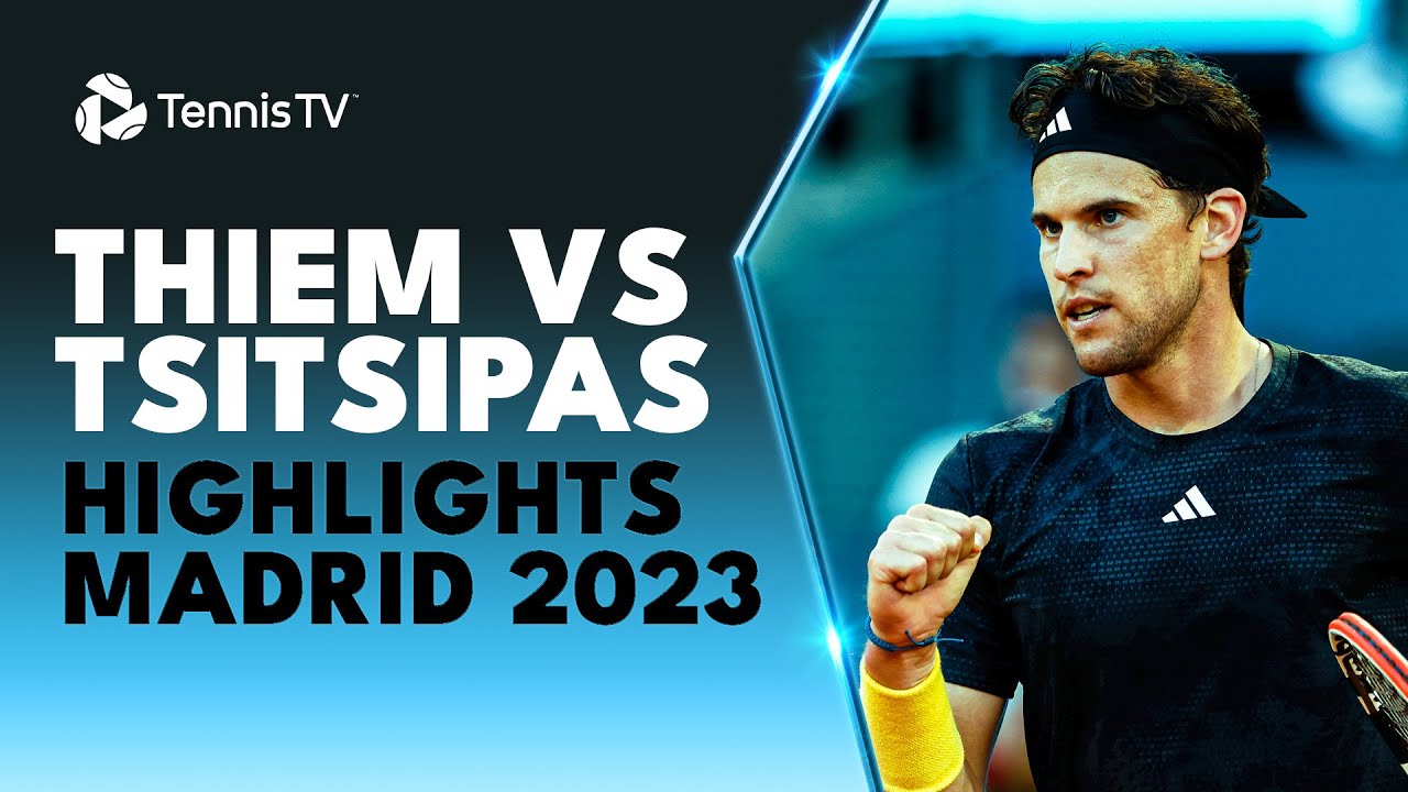 Dominic thiem vs stefanos tsitsipas