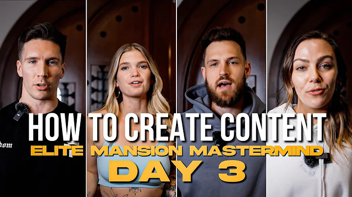 How To Create Content That Impacts - Elite Mansion Mastermind DAY 3