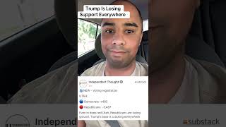 Trump Is Losing Support Everywhere - MAGA Is Falling Apart