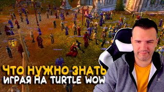 Начать играть на Turtle WoW Classic? Что это за сервер?