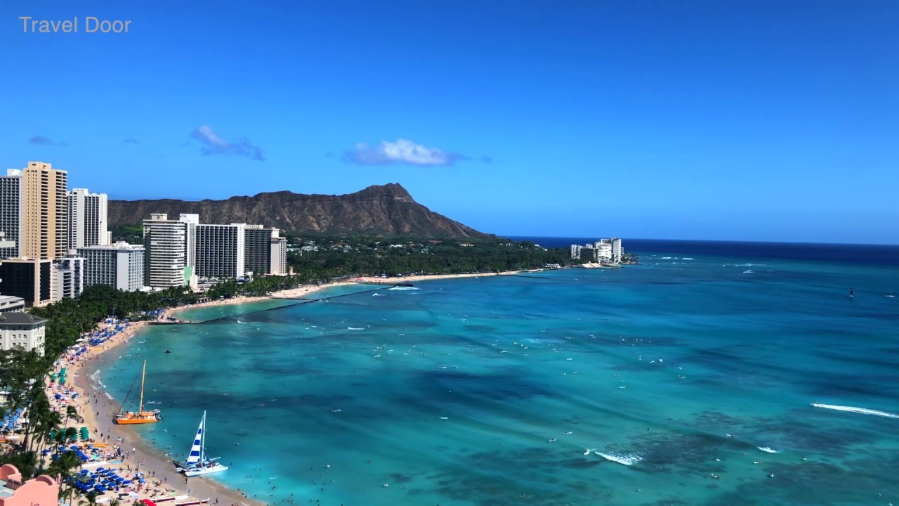 4k ハワイ ワイキキビーチとダイヤモンドヘッド シェラトン ワイキキより Hawaii Waikiki Beach And Diamond Head In Sheraton Waikiki Youtube