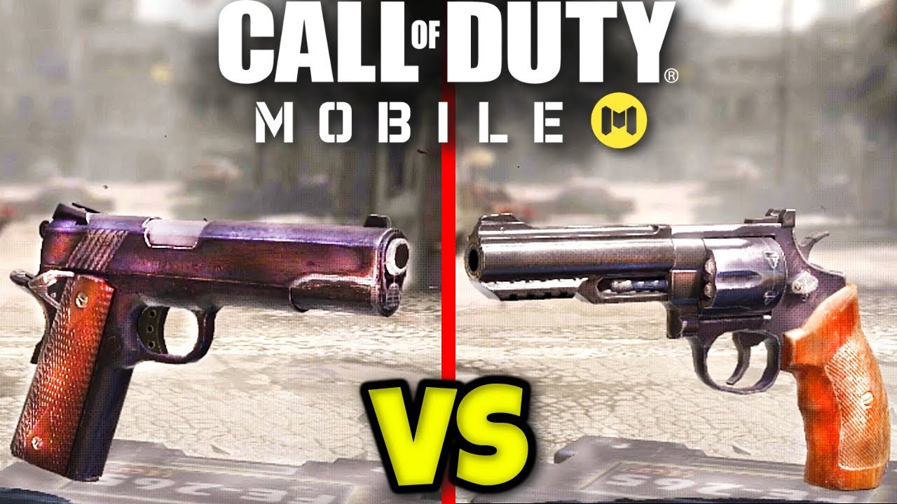 Call Of Duty Mobile Revolver