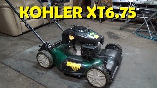 How to Fix a Lawnmower  Kohler XT6.75