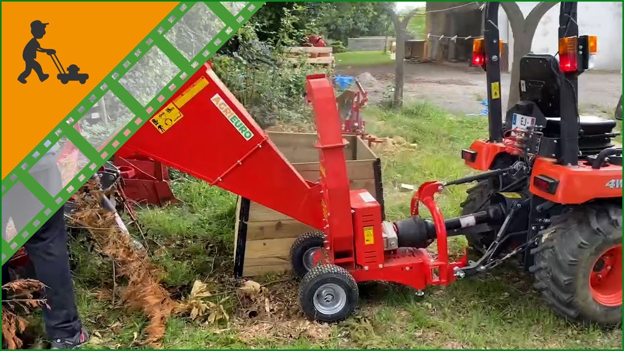 Funktionsvideo - Häcksler für Traktor AgriEuro BIO 800 3P