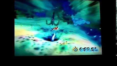 Crash Bandicoot"The Wrath of Cortex".Time Trial. Level 19."Corall Canyons".22:96.