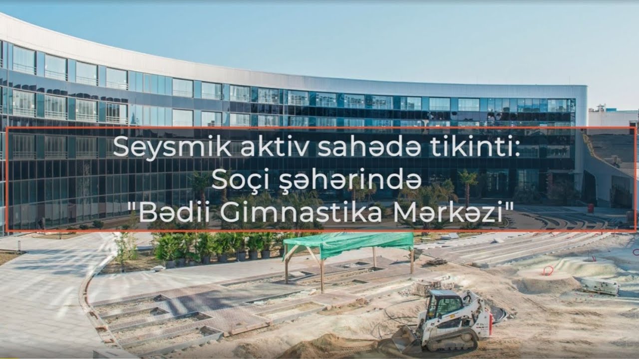Bədii Gimnastika Mərkəzi üçün geosintetik materiallar