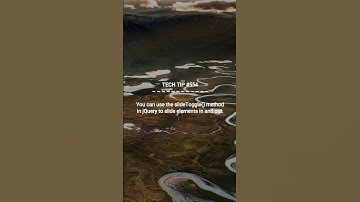 jQuery slideToggle() for element animation :: 2025-08-19 #shorts #TechTips #dotKey