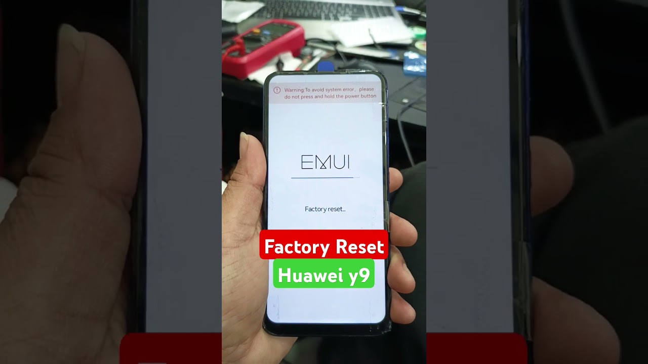 Huawei #y9prime #factoryreset #bypass_frp