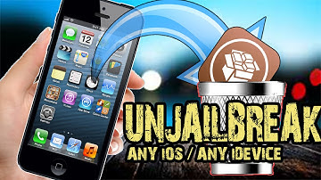 How To Remove / Uninstall / Delete Cydia - Unjailbreak iPhone iPad and iPod ANY iOS