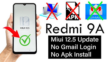 Redmi 9A (MIUI 12.5)  FRP BYPASS (Without PC)🔥🔥Latest Update