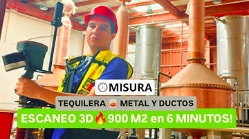 [DEMO 2025]🥃 Escaneo Laser 3D en TEQUILERA 🔥 900m² en 6 Minutos con CHCNAV RS10 + Insta360 X4