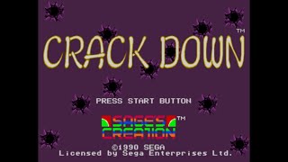 Crack Down: Mega Drive - Longplay