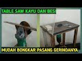 Cara membuat Table Saw dari gerinda tangan | ide kreatif | diy tools | maryono tv