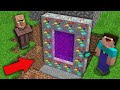 Minecraft NOOB vs PRO: WHY VILLAGER HIDE THIS SECRET MULTI ORE PORTAL FROM NOOB? 100% trolling