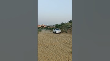 FORTUNER IN DESERT WITH FULL STUNTZ #youtubeshorts #trending #fortuner #stunt #fortunerlover #viral