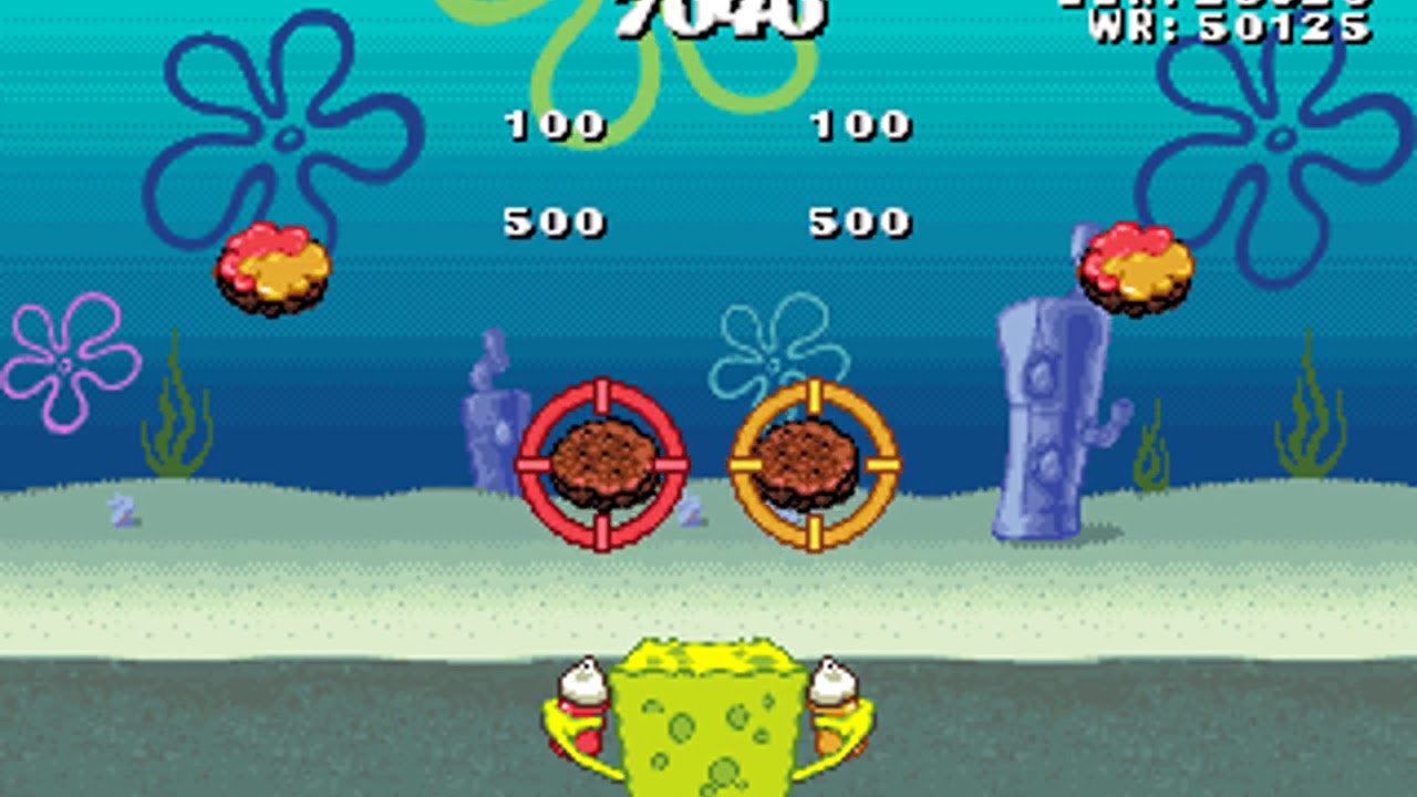 spongebob plug and play games