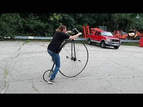 Penny farthing how to ride them