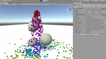 GPU Particles with Primitive Collider Physics