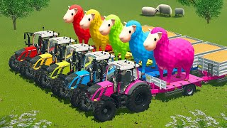 Load And Transport Giant Seeps, Pigs And Onions With Fendt Tractors - Farming Simulator 25