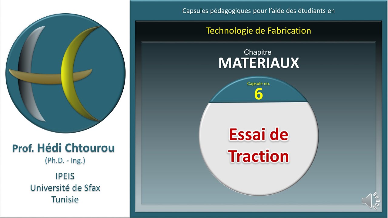 Capsule 6   Essai de traction
