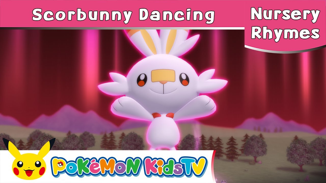 ポケモン公式 Scorbunny Dancing ポケモン Kids Tv 英語のうた Youtube