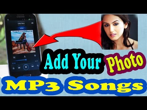 how to add image in mp3 song on mobile - YouTube