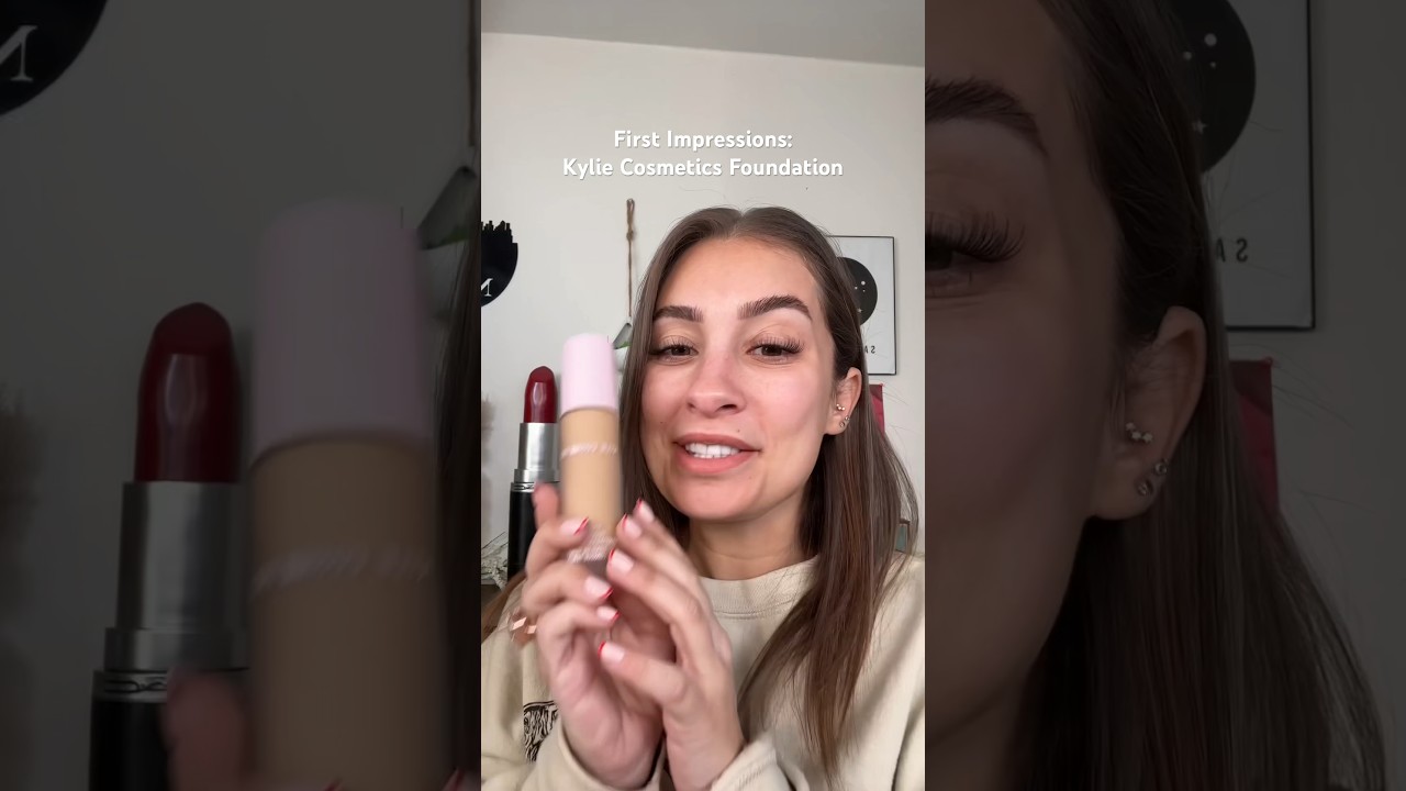 First impressions: Kylie cosmetics power plush foundation 