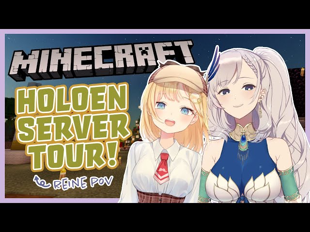 【Minecraft Collab】HoloEN Server Tour with Amelia-senpai! #SaltedTurkey【hololiveID 2nd generation】のサムネイル