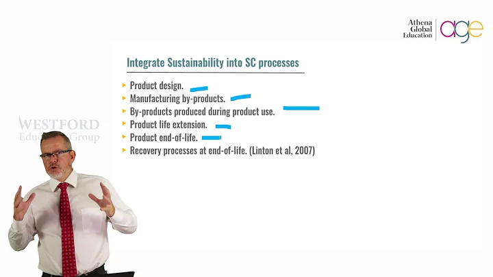 Integrating Sustainability to Supply Chain, sample lecture by Dr. Steyn - DayDayNews