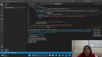 Program Java Menu Restoran