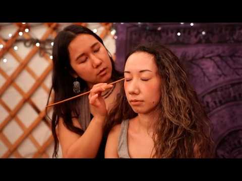 [Extended Cut] Scalp Check for My Sister 💕 Scalp & Neck Acupressure Massage with Trigger Point Tool
