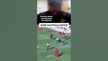 Defensive Back Phase 2 Drill with Demetrius Sumler (San Diego State Corners Coach)