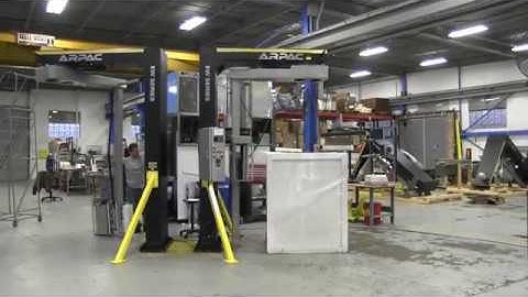 EW: ELECTRO WRAP SEMI-automatic ROTARY tower stretch wrapper