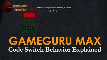 GameGuru Max Tutorial - Code Switch Behavior Explained