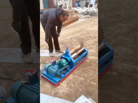 ثني صفيحة معدنية لتكوين حلقة