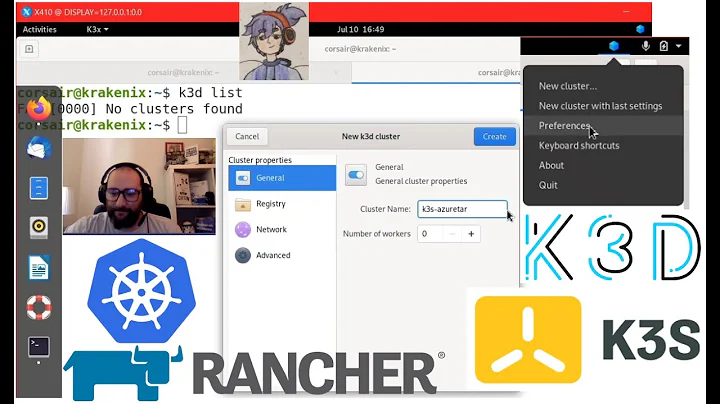 Create local Kubernetes cluster with K3X GUI and K3D on WSL2 Linux on Windows