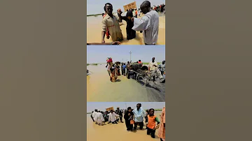 هكذا بدا المشهد في السودان بعد الفيضانات التي اجتاحت العديد من المدن 