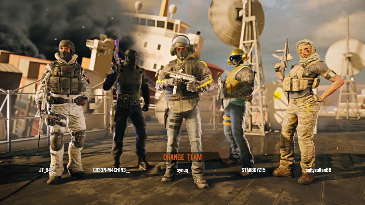 Playing Rainbow Six Siege for the first time in a while - YouTube