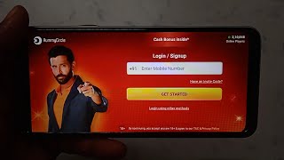 How to login account in Rummy Circle | account kaise login Kare | login account screenshot 1