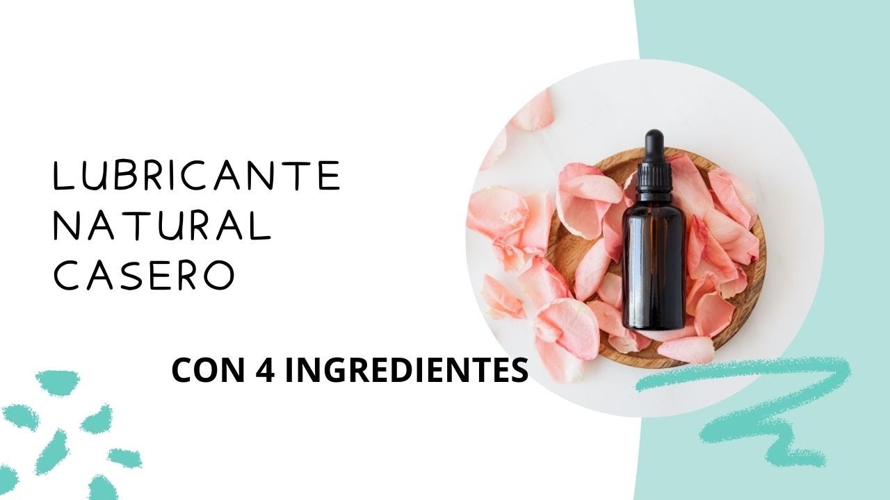 Lubricante casero natural