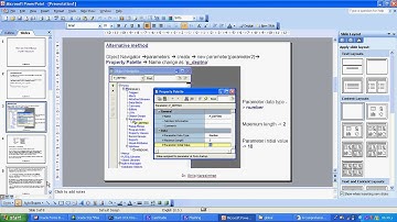 part 36 parameter,form sucess