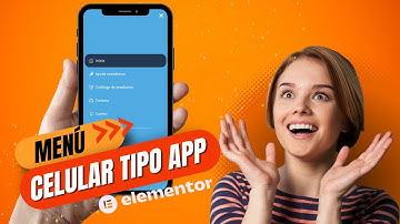 Como hacer un menú tipo app con Elementor Pro