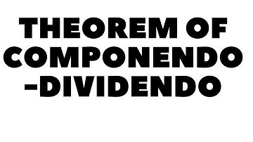 Theorem of Componendo-Dividendo.